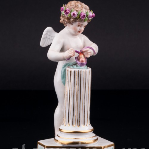 Соединение сердец, ангелочек, Meissen, Германия, 19 в