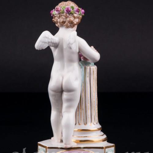 Соединение сердец, ангелочек, Meissen, Германия, 19 в