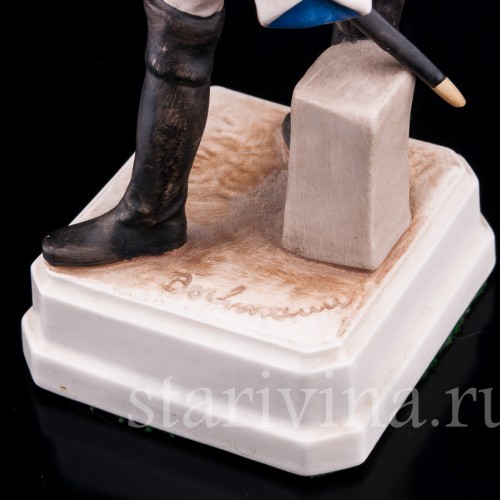 Фарфоровая статуэтка Офицер гвардии, 1786, Goebel, Германия.