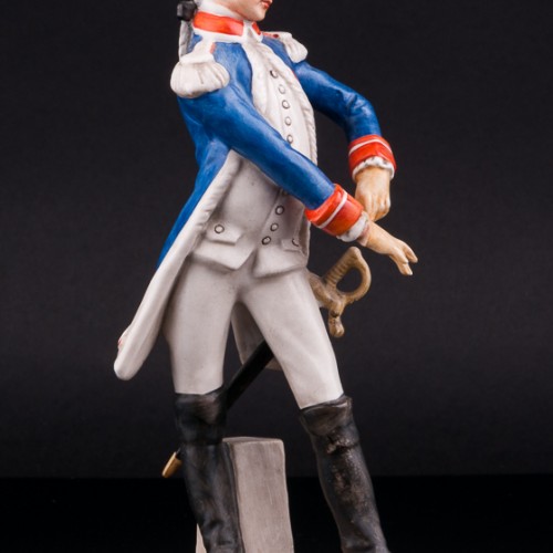 Фарфоровая статуэтка Офицер гвардии, 1786, Goebel, Германия.