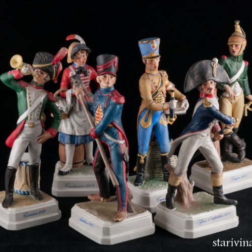 Фарфоровая статуэтка Офицер гвардии, 1786, Goebel, Германия.