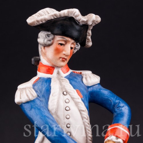 Фарфоровая статуэтка Офицер гвардии, 1786, Goebel, Германия.