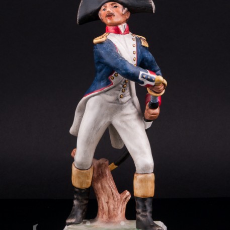 Фигурка из фарфора Пехотный офицер, 1812, Goebel, Германия.