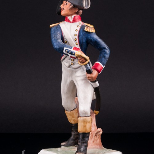 Фигурка из фарфора Пехотный офицер, 1812, Goebel, Германия.