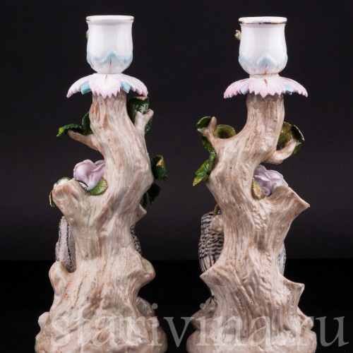 Подсвечники Совы, Ernst Bohne Sohne, Германия, кон. 19 в