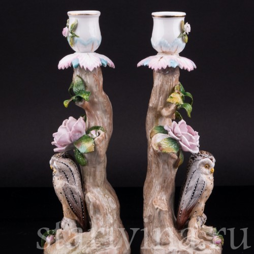 Подсвечники Совы, Ernst Bohne Sohne, Германия, кон. 19 в