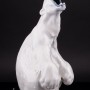 Фарфоровая статуэтка Ревущий белый медведь, Royal Copenhagen, Дания.