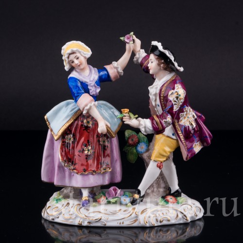 Танцующая пара, Sitzendorf, Германия, вт. пол. 20 в