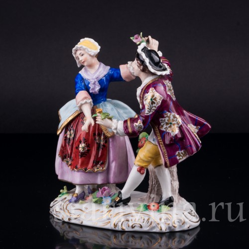 Танцующая пара, Sitzendorf, Германия, вт. пол. 20 в