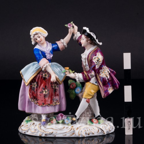 Танцующая пара, Sitzendorf, Германия, вт. пол. 20 в