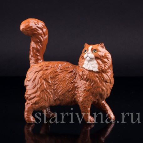 Рыжий кот, Royal Doulton, Великобритания, вт. пол. 20 в