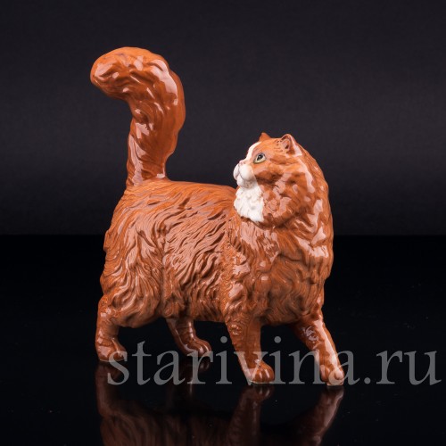 Рыжий кот, Royal Doulton, Великобритания, вт. пол. 20 в