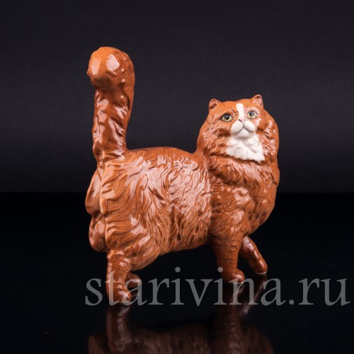 Рыжий кот, Royal Doulton, Великобритания, вт. пол. 20 в