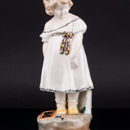 Девочка, Goldscheider, Австрия, нач. 20 в