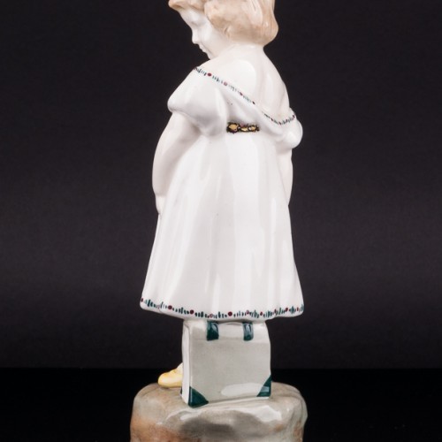 Девочка, Goldscheider, Австрия, нач. 20 в