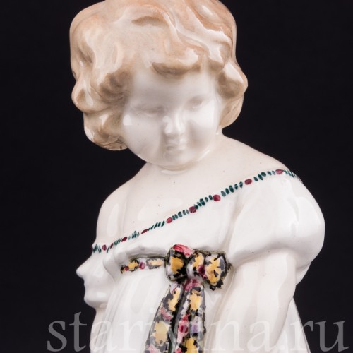 Девочка, Goldscheider, Австрия, нач. 20 в