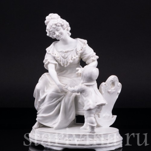 Дaма с маленькой девочкой, Германия, нач. 20 в