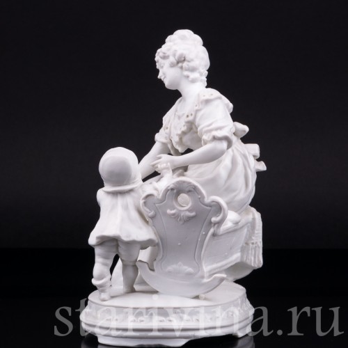 Дaма с маленькой девочкой, Германия, нач. 20 в