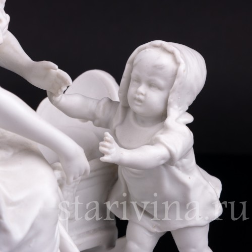 Дaма с маленькой девочкой, Германия, нач. 20 в