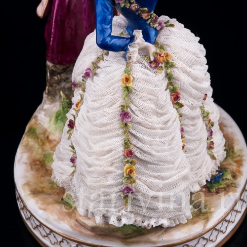 Танцующая пара, Volkstedt, Германия, кон. 19 - нач. 20 вв