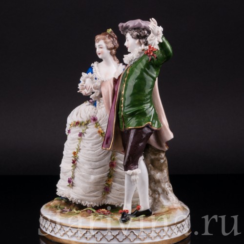 Танцующая пара, Volkstedt, Германия, кон. 19 - нач. 20 вв