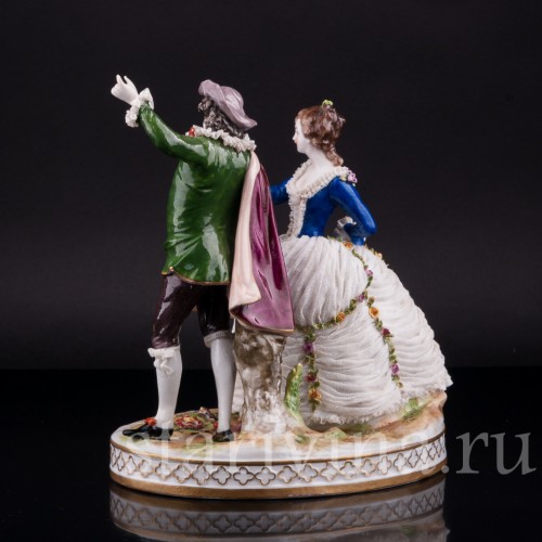 Танцующая пара, Volkstedt, Германия, кон. 19 - нач. 20 вв