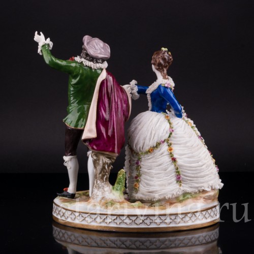 Танцующая пара, Volkstedt, Германия, кон. 19 - нач. 20 вв