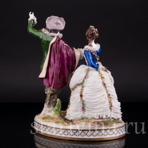 Танцующая пара, Volkstedt, Германия, кон. 19 - нач. 20 вв