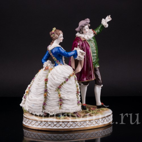 Танцующая пара, Volkstedt, Германия, кон. 19 - нач. 20 вв