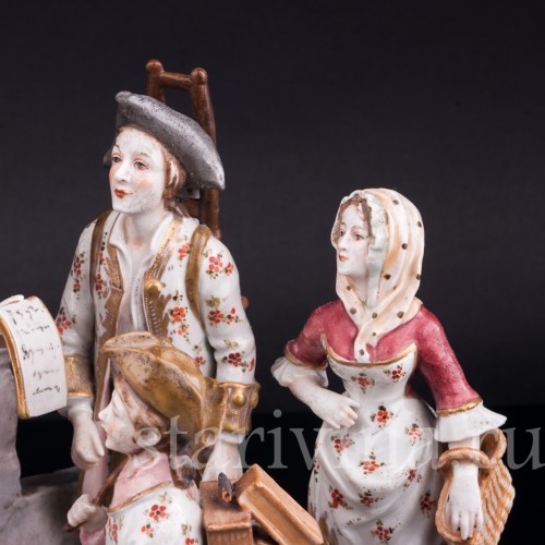 Продавец песен, Ackermann & Fritze, Германия, нач. 20 в