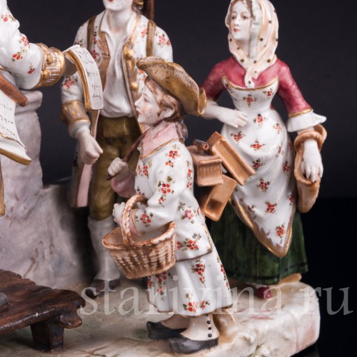 Продавец песен, Ackermann & Fritze, Германия, нач. 20 в