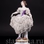Танцующая девушка, кружевная, Volkstedt, Германия, 1935 г