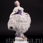 Танцующая девушка, кружевная, Volkstedt, Германия, 1935 г