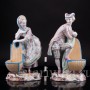 Фарфоровые статуэтки Пара с корзинами, Wallendorf, Германия, 19 в.