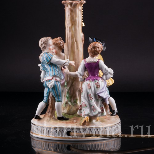 Хоровод, лампа, Carl Thieme, Германия, пер. пол. 20 в