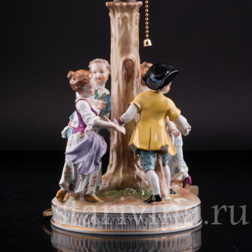 Хоровод, лампа, Carl Thieme, Германия, пер. пол. 20 в