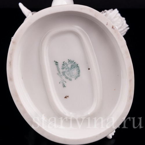 "Грация" (обнаженная девушка с козленком), Hutschenreuther, Германия, 1920-38 гг