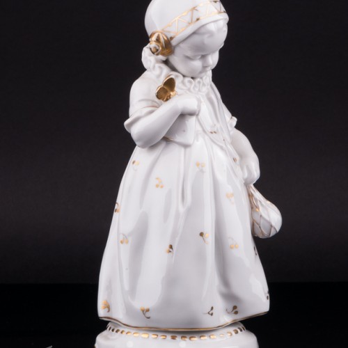 Девочка с бабочкой, Hertwig & Co, Германия, 1920-30 гг