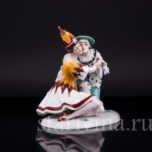 Пьеро и Коломбина, Dressel, Kister & Co, Германия, 1920-30 гг