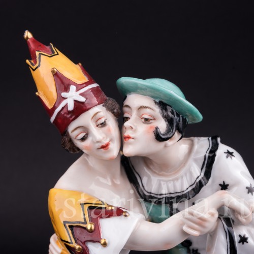 Пьеро и Коломбина, Dressel, Kister & Co, Германия, 1920-30 гг