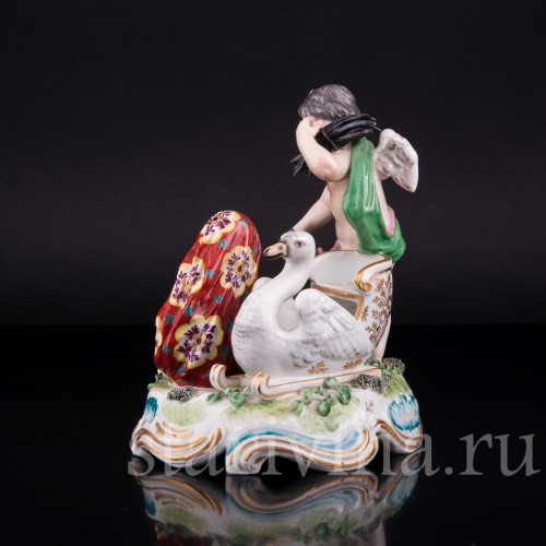 Путти у огня, аллегория Зимы, Англия, 19 в