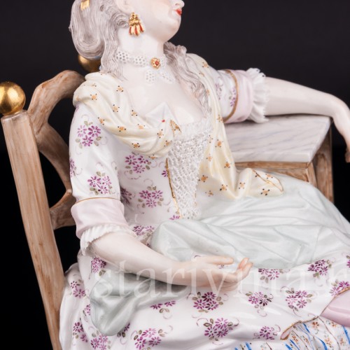 Спящая Луиза, Meissen, Германия, кон. 19 в