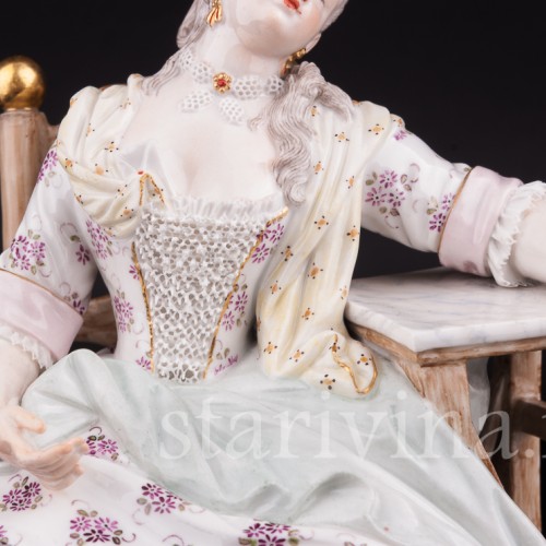 Спящая Луиза, Meissen, Германия, кон. 19 в