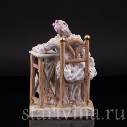 Спящая Луиза, Meissen, Германия, кон. 19 в