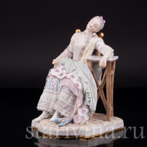 Спящая Луиза, Meissen, Германия, кон. 19 в