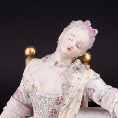Спящая Луиза, Meissen, Германия, кон. 19 в