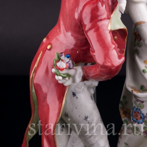 Галантная пара, Volkstedt, Германия, до 1935 г