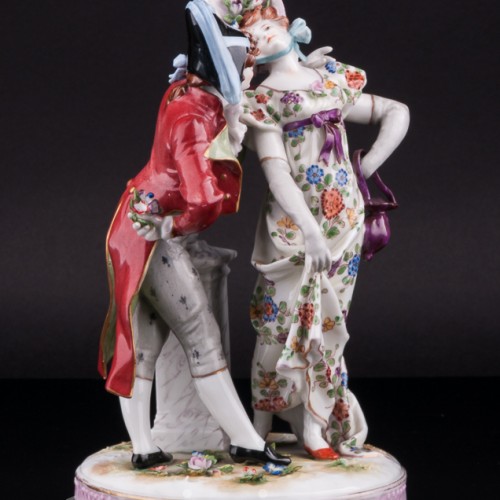 Галантная пара, Volkstedt, Германия, до 1935 г