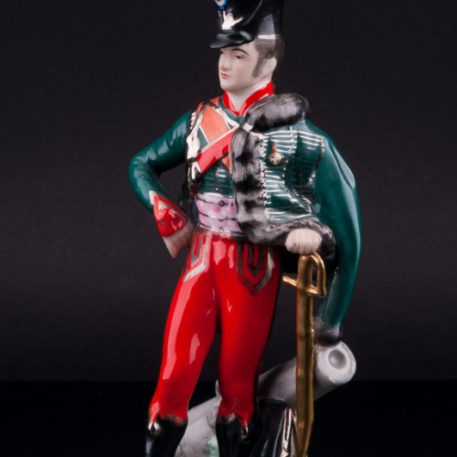 Наполеоновский гусарский офицер, 1812, Friedrich Wessel, Германия, 1949-64 гг