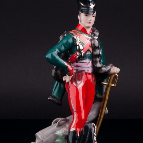 Наполеоновский гусарский офицер, 1812, Friedrich Wessel, Германия, 1949-64 гг